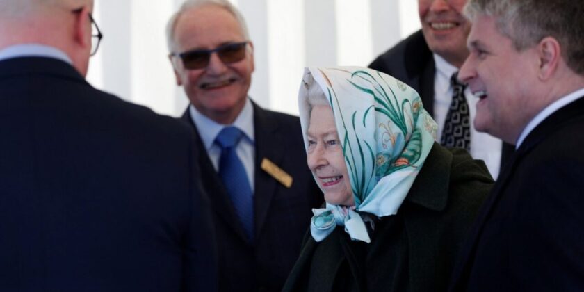Managing Director, John Wright meets Her Majesty the Queen